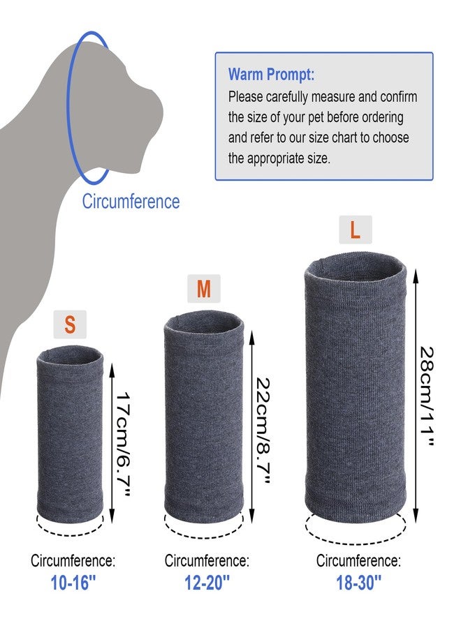 آربينشيا واقيات أذن هادئة للكلاب، غطاء أذن للكلاب من قطعة واحدة من Rbenxia، غطاء رأس واقي للأذن، عصابة رأس لحماية الأذن من الضوضاء، وشاح شتوي دافئ للأذن (رمادي، صغير) - Image 2